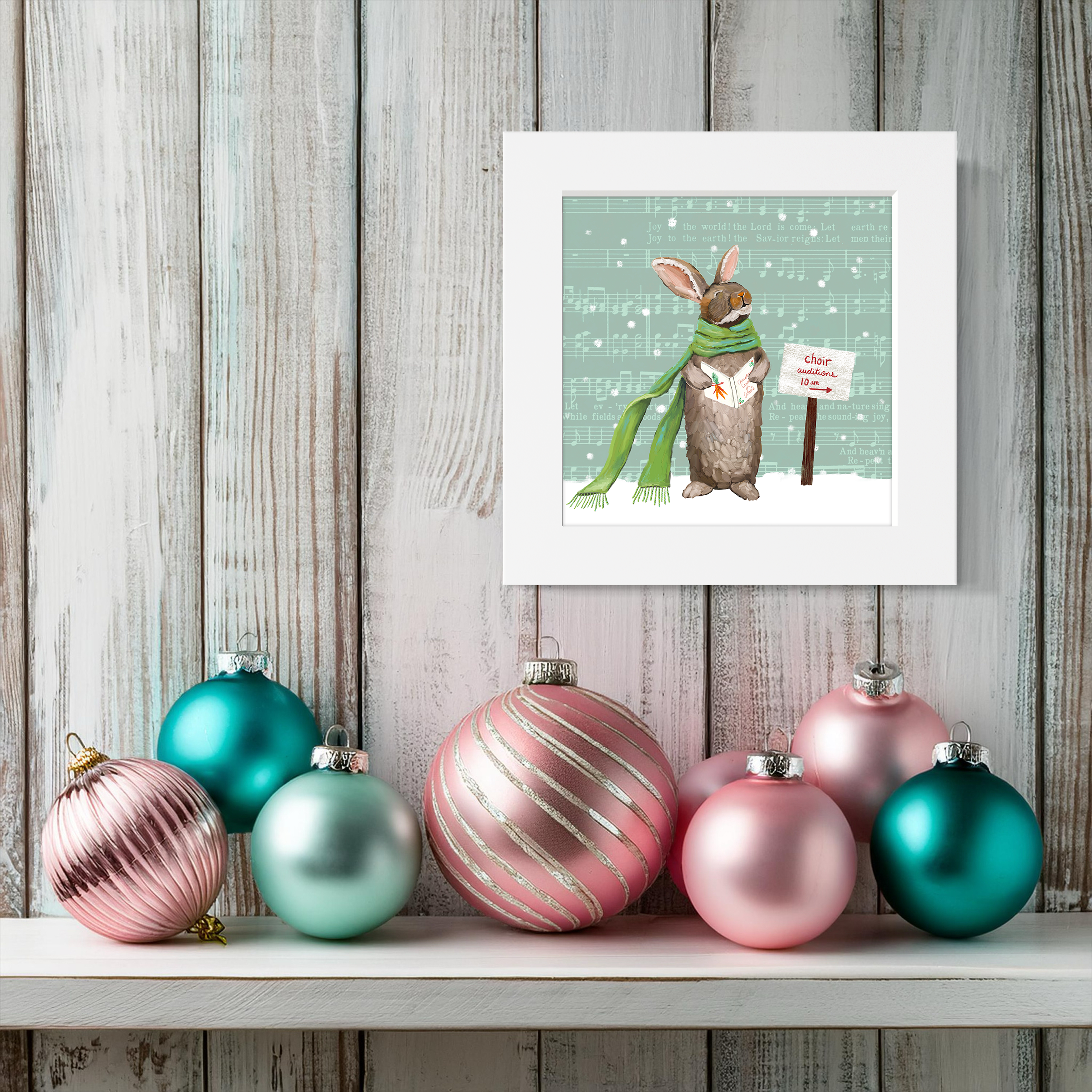 Caroling Bun Happy Square