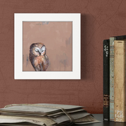 Changing Seasons Owl Happy Square™