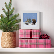 Christmas Carolers Happy Square