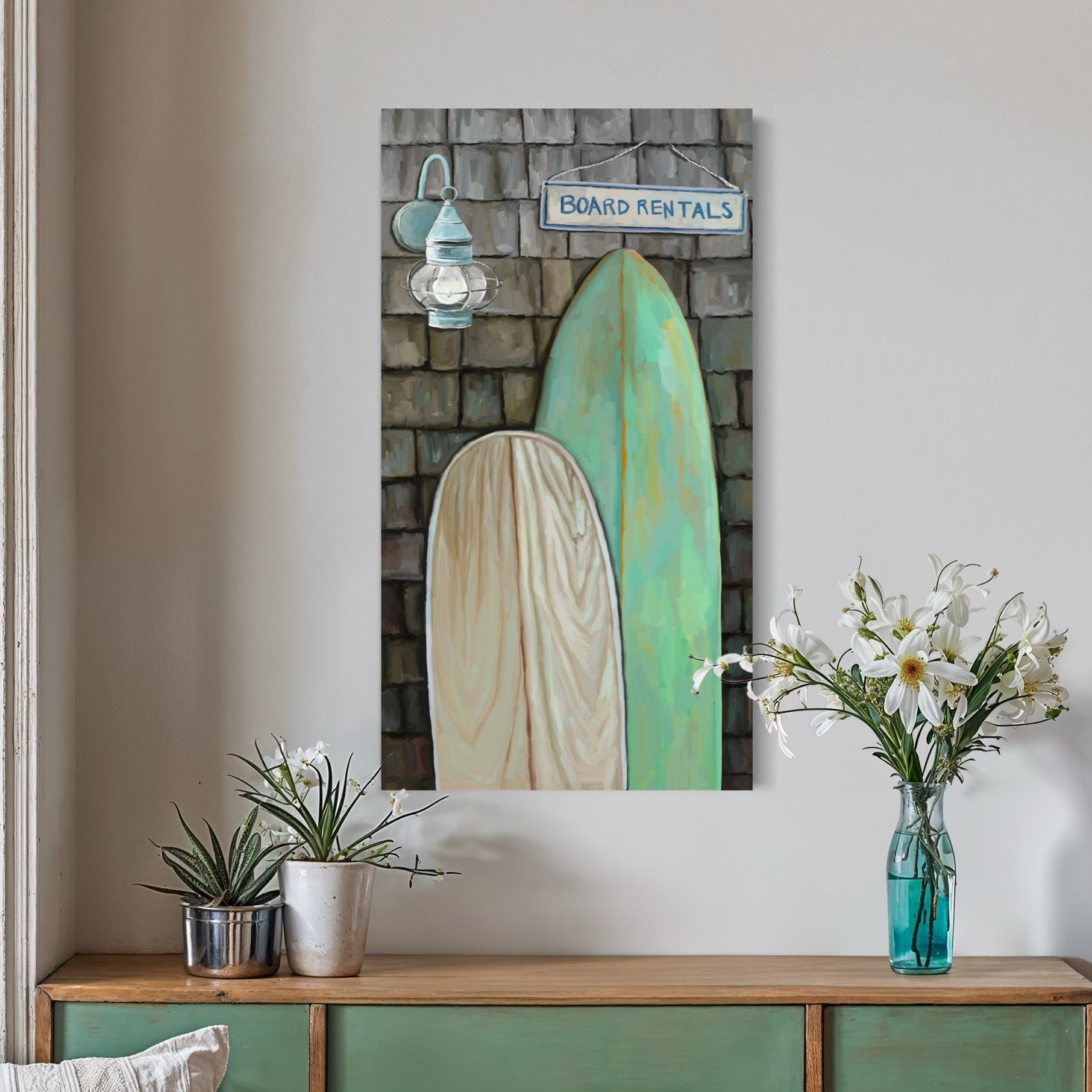 Coastal Boards Canvas Wrap