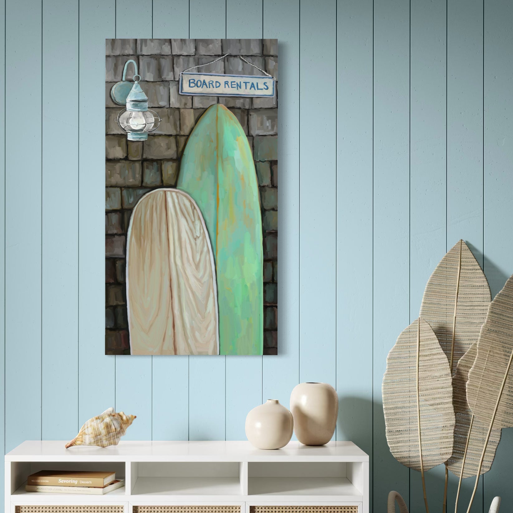 Coastal Boards Canvas Wrap
