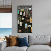 Coastal Buoys Canvas Wrap