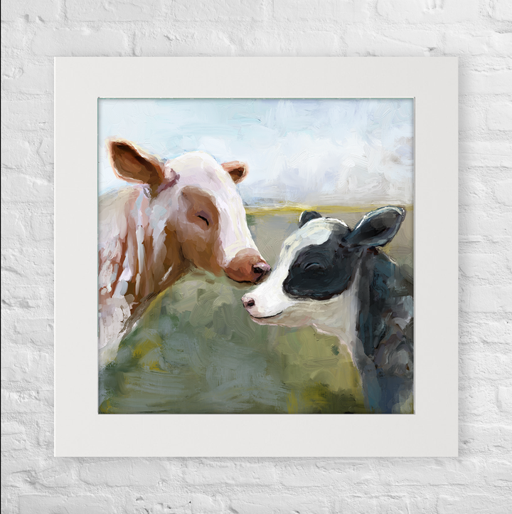 Cow Besties Happy Square™