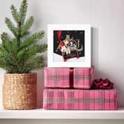 Dashing Through the Snow Group Happy Square