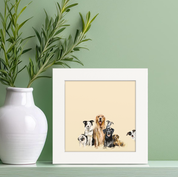 Dog Bunch 1 Happy Square™