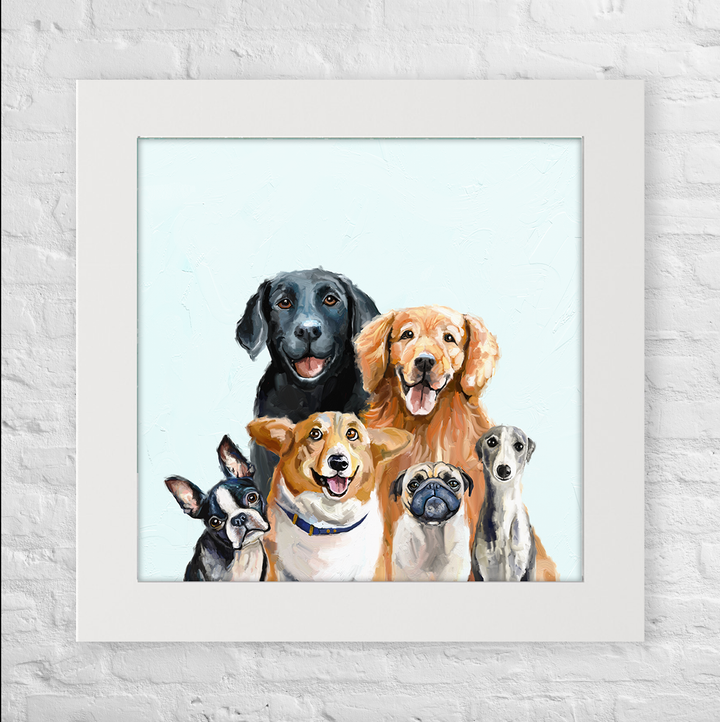 Dog Bunch 2 Happy Square™