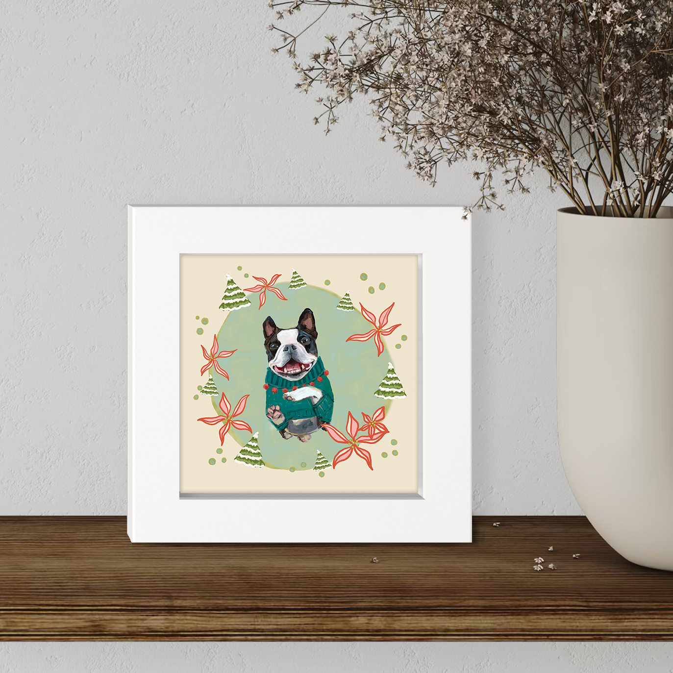 Dogs Love Knits 4 Happy Square