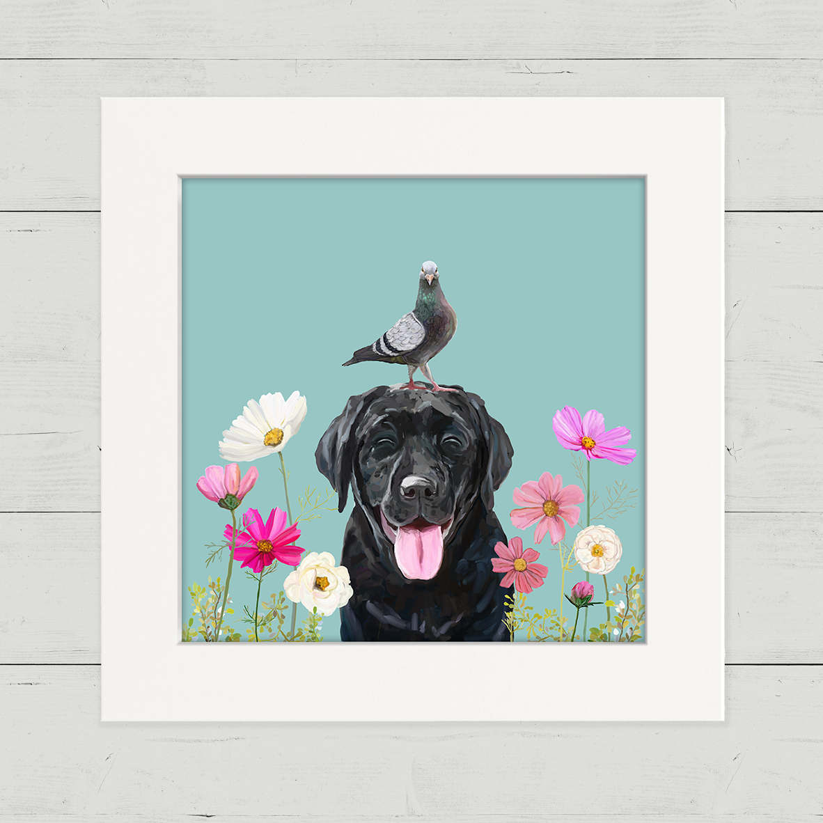 Dogs_and_Birds_Black_lab_on_Blue_CU.png