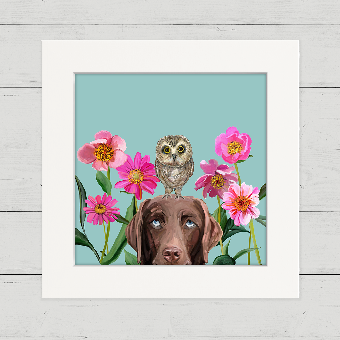 Dogs_and_Birds_Chocolate_Lab_on_Blue_CU.png
