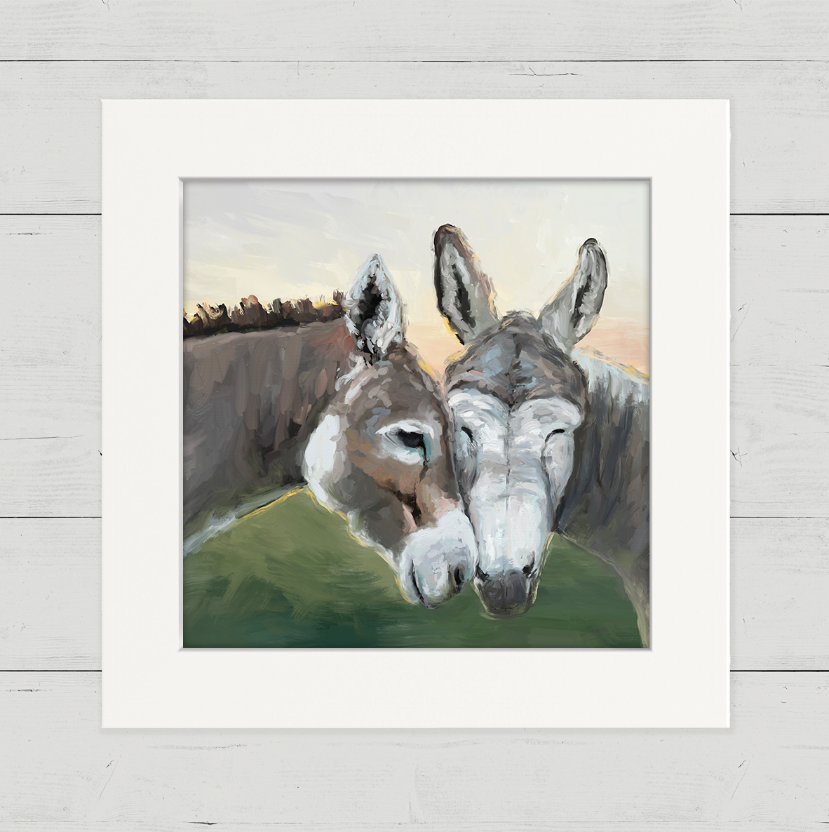 Donkey Besties Happy Square™