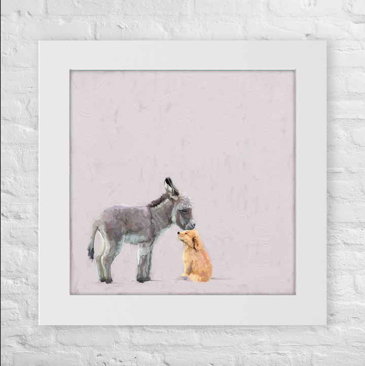 Donkey and Pup Happy Square™