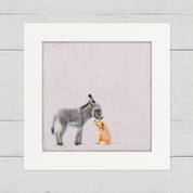 Donkey and Pup Happy Square™