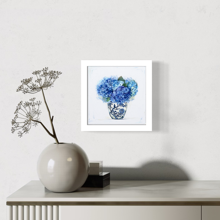 Dreaming in Blue - Hydrangeas Happy Square™