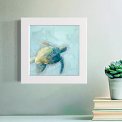 Dreamy Sea Turtle Happy Square™