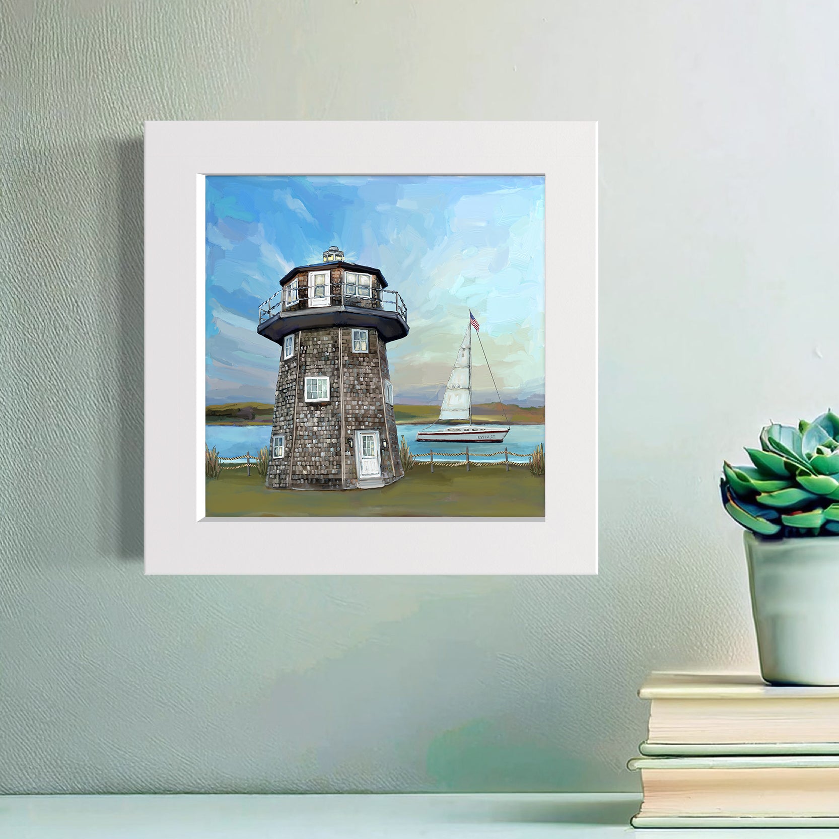 Essex Lighthouse Happy Square