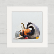 Fall - Badger Happy Square