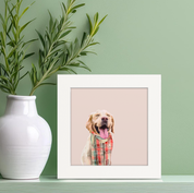 Fall - Dogs Love Scarves Happy Square