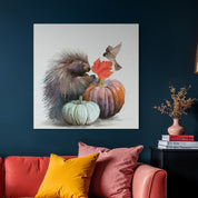 Fall - Porcupine Canvas Wrap