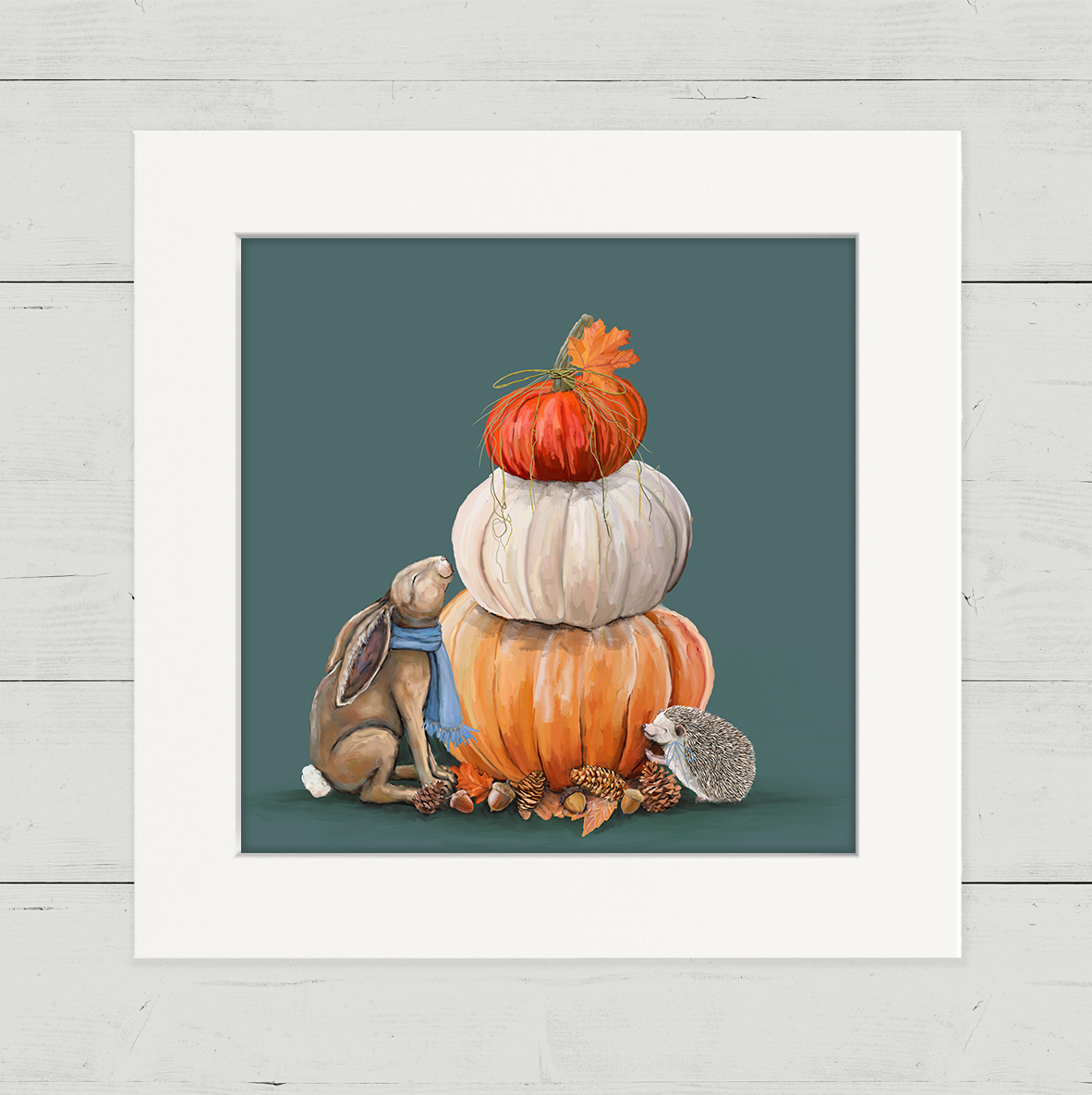 Fall Blessings Happy Square