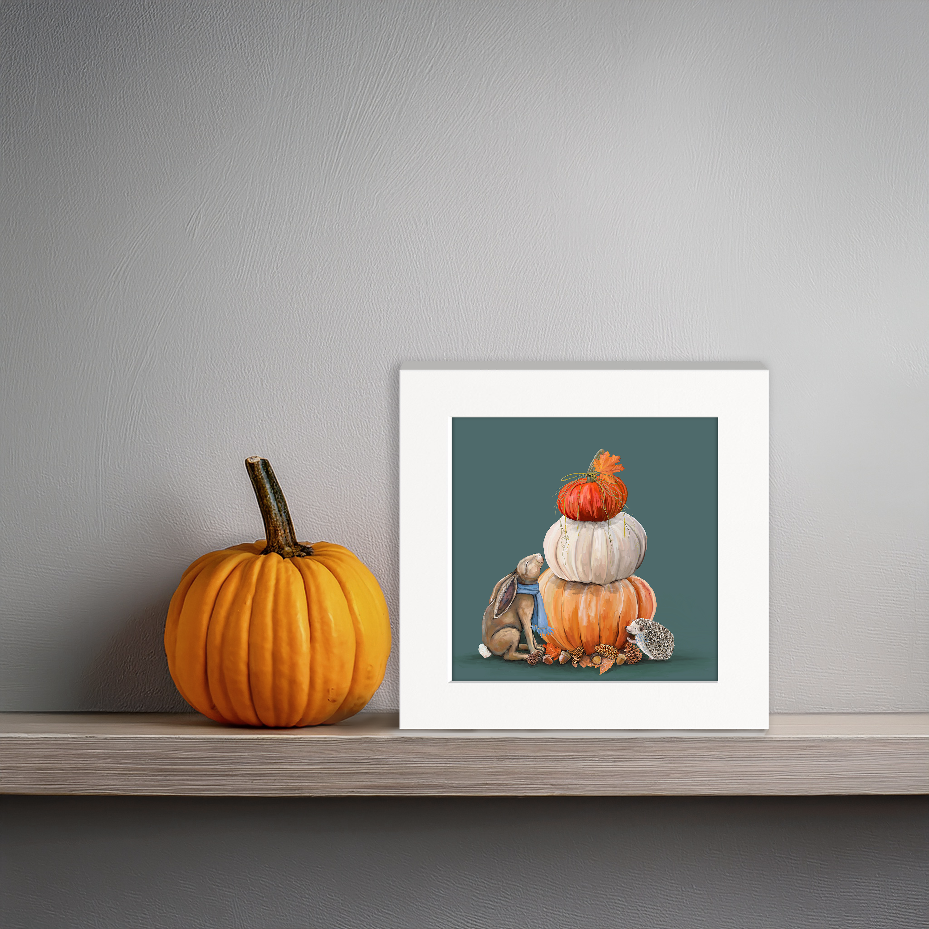 Fall Blessings Happy Square