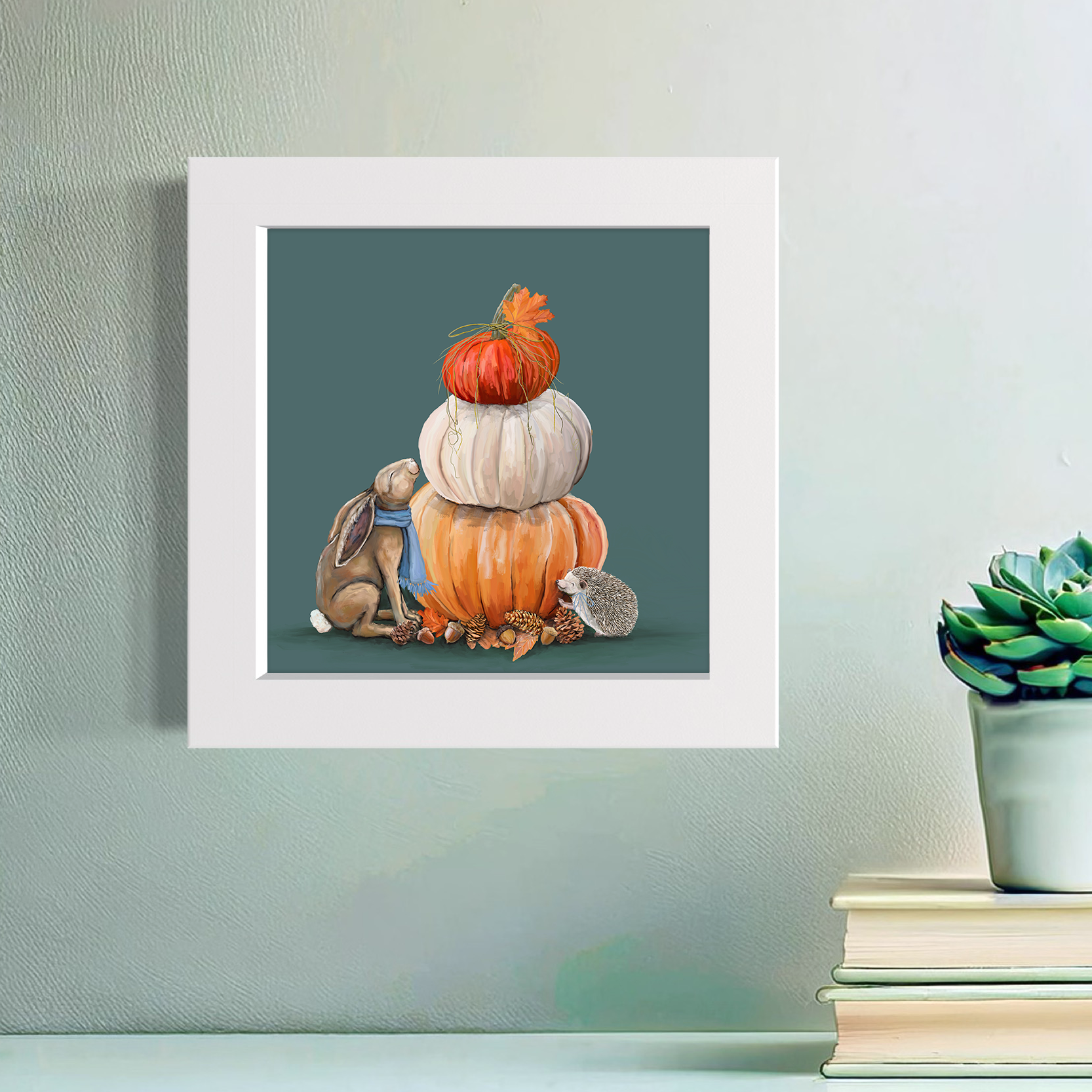 Fall Blessings Happy Square