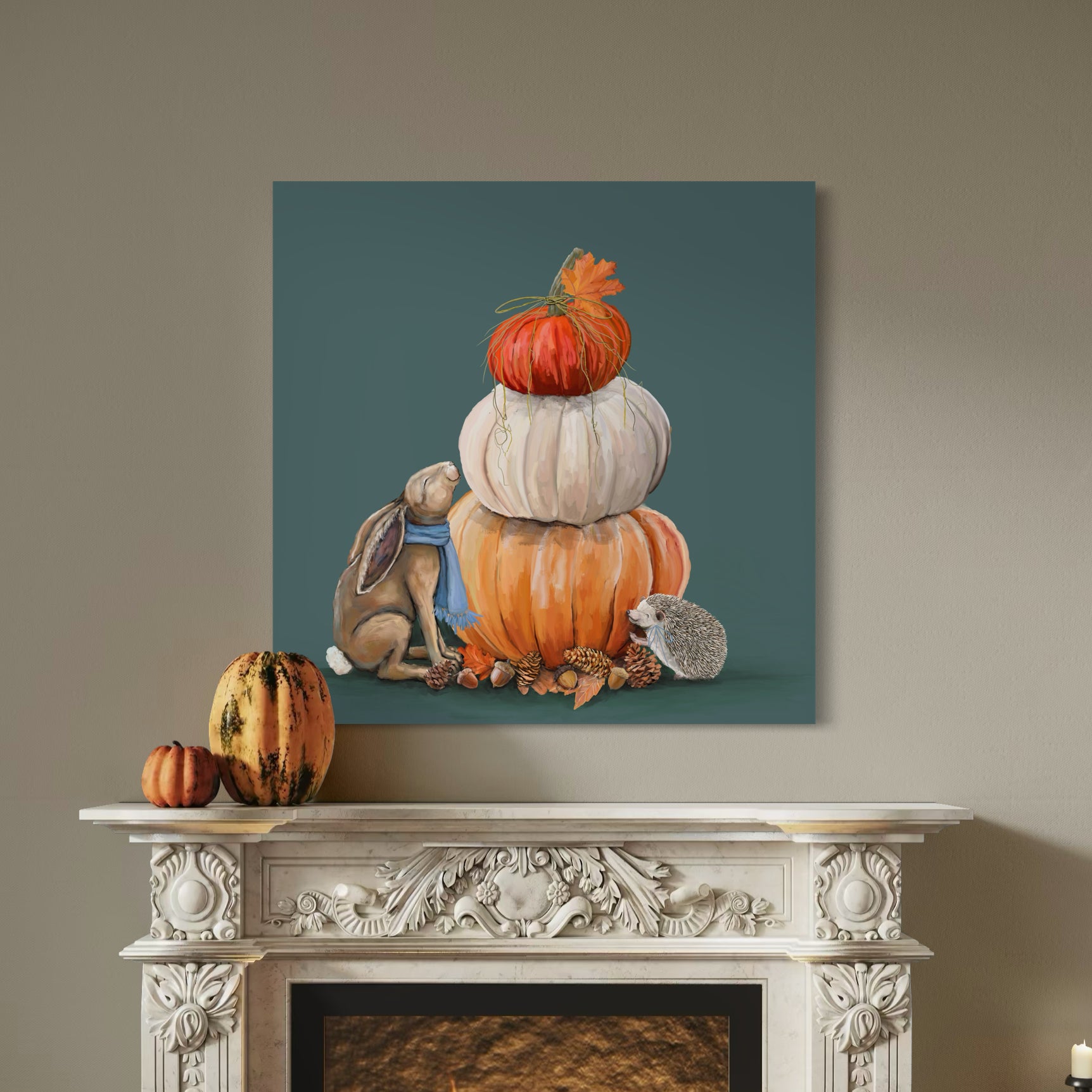 Fall Blessings Canvas Wrap