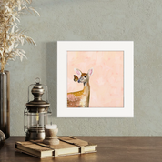 Fawn on Blush Happy Square