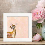 Fawn on Blush Happy Square