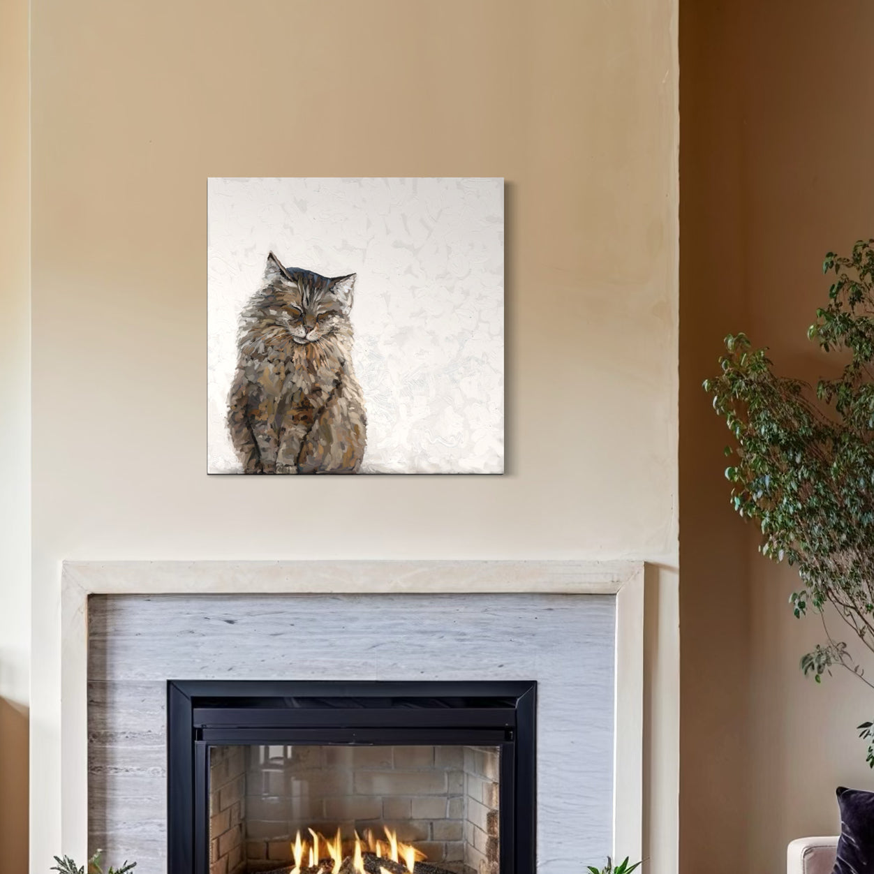 Feline Friends - Purfect Maine Coon Canvas Wrap