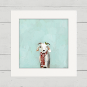 Festive Goat Happy Square