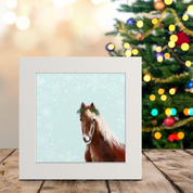 Festive Horse Happy Square