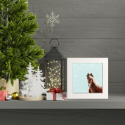 Festive Horse Happy Square