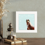 Festive Horse Happy Square