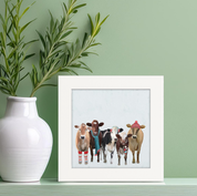 Festive Cow Club Happy Square™