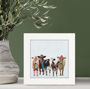 Festive Cow Club Happy Square™