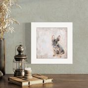 Frenchie Moment Happy Square