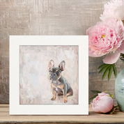 Frenchie Moment Happy Square