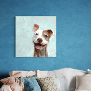 Pittie 1 Canvas Wrap