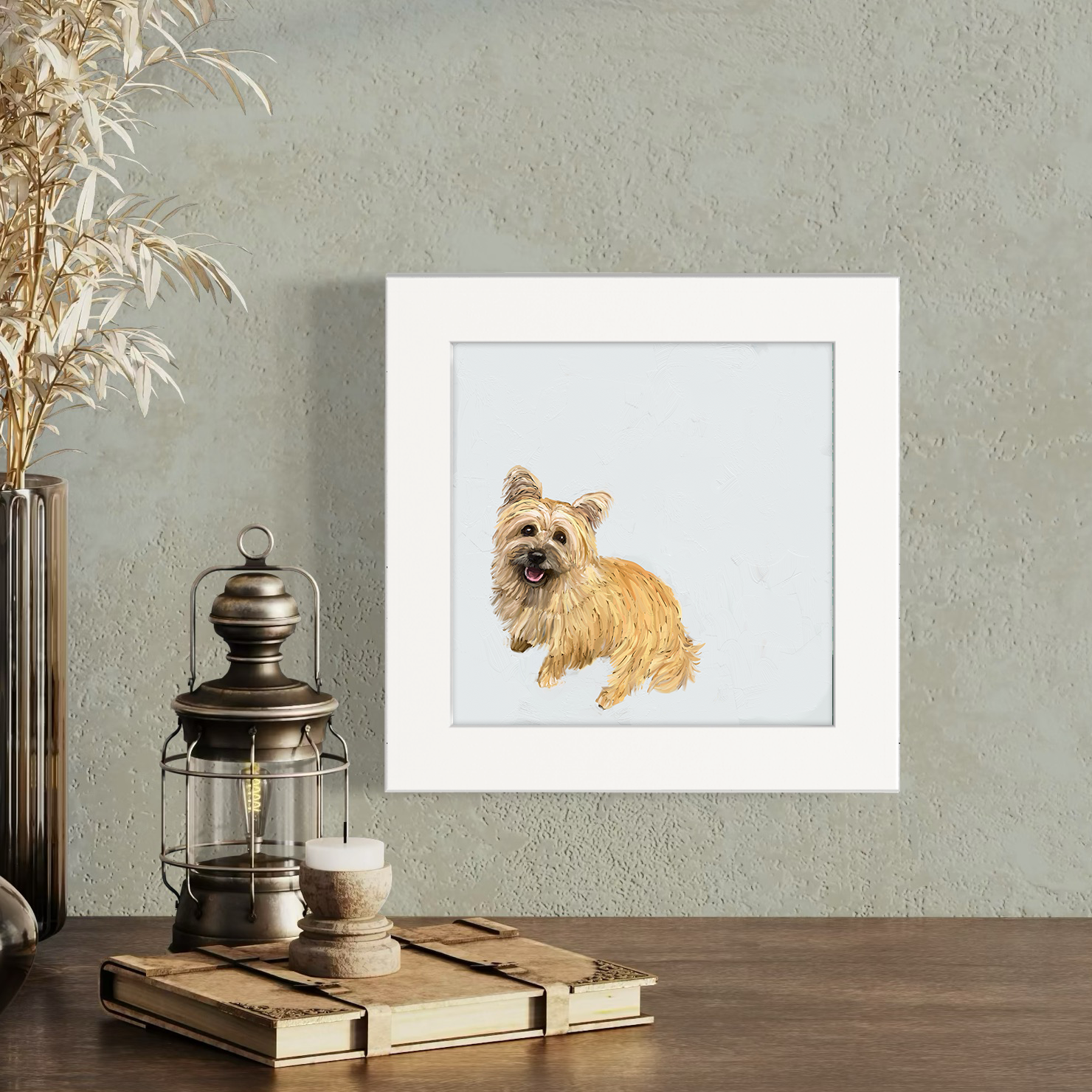 Good Boy Cairn Terrier Happy Square