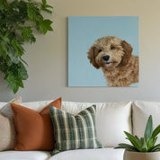 Good Boy Theo Canvas Wrap