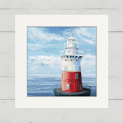 Greens Ledge Lighthouse Happy Square
