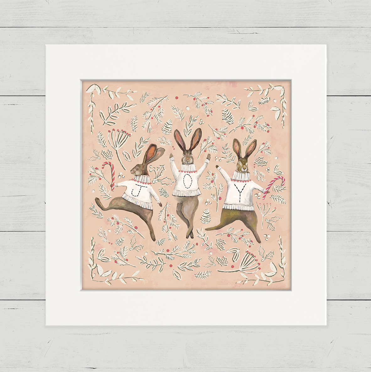 Holiday - Joyful Buns Happy Square™