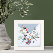 Holiday - Winter Fun For Everyone Happy Square™