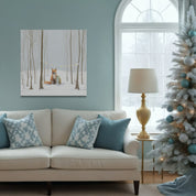 Hygge Forest Scene Canvas Wrap