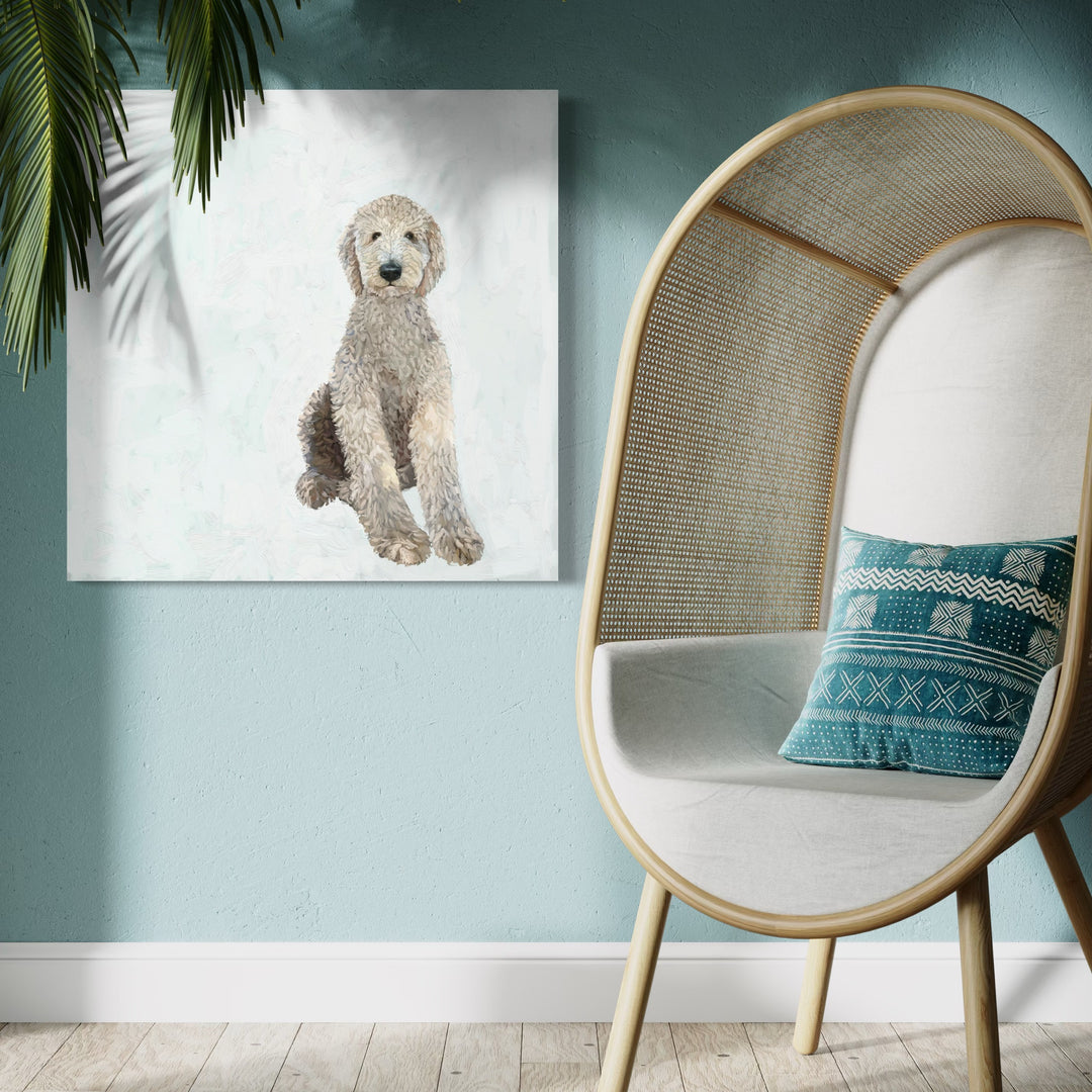 All Legs Labradoodle Canvas Wrap