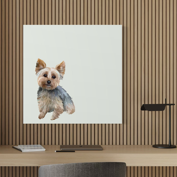 Best Friend-Bestie Yorkie Canvas Wrap