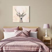 Adored Deer Canvas Wrap