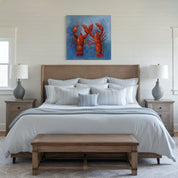 Lobster Pair Canvas Wrap