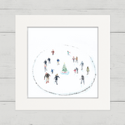 Ice Skaters 2 Happy Square