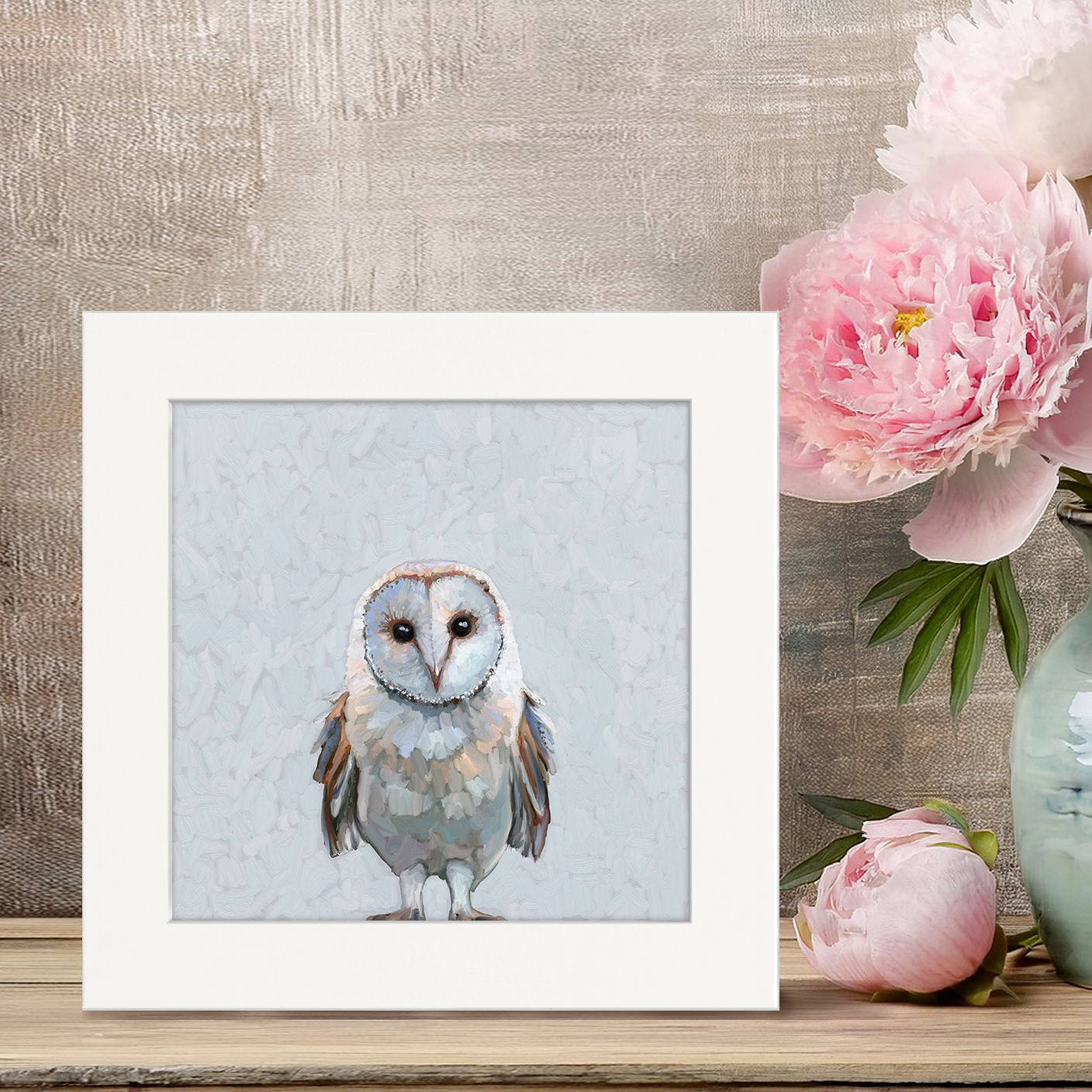 In This Together Owl Happy Square™